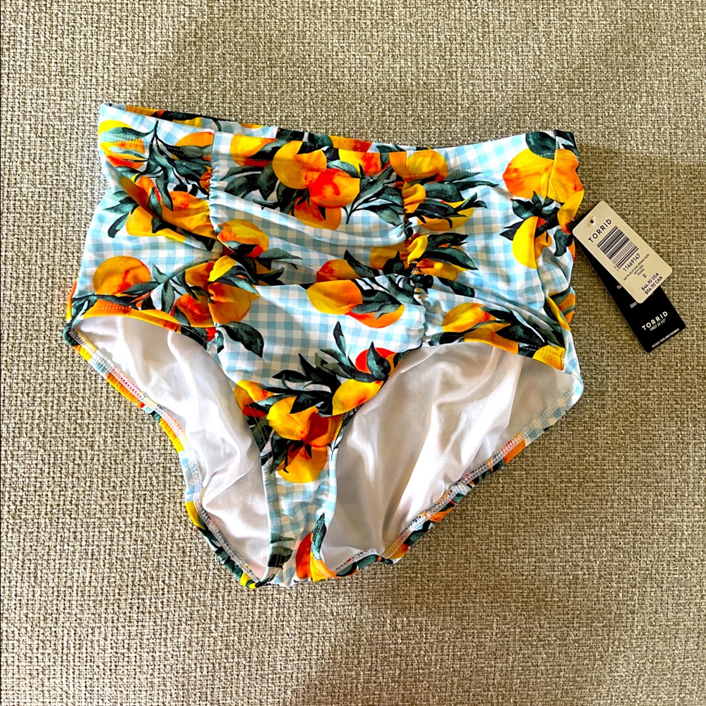Torrid High Rise Swim Bottom